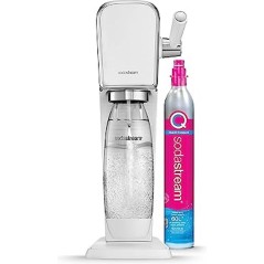 "SodaStream ART Sparkling Water Maker - Sleek White Design for Effortless Refreshment | Varenummer: 7290113764422"